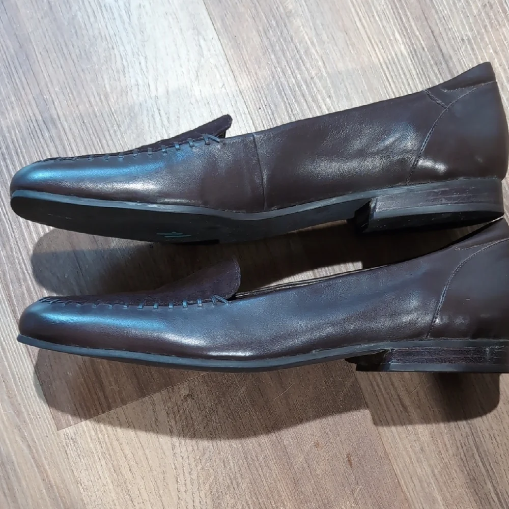 Etienne Aigner Brown Loafers Slip-Ons - Picture 5 of 7